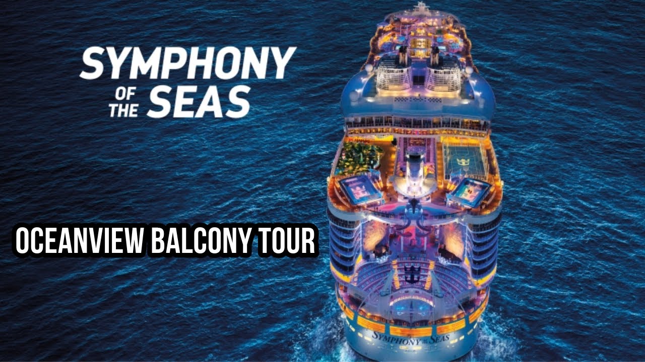Полный тур по каюте с балконом и видом на океан | Symphony Of The Seas, круизная линия Royal Cari...