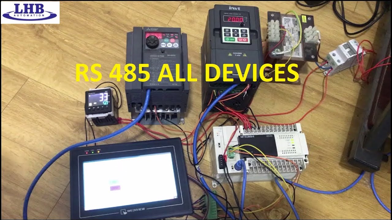 RS 485 nhiều thiết bị khác loại /RS 485 all devices  - Part 1