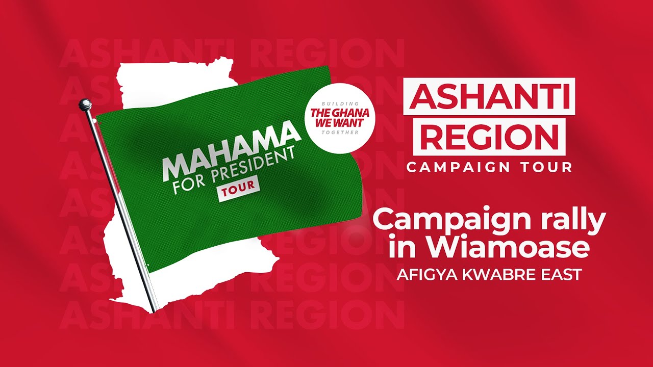 WATCH LIVE | ⁠NDC holds mini campaign rally in Wiamoase | #Mahama4change2024 | WoezorTV