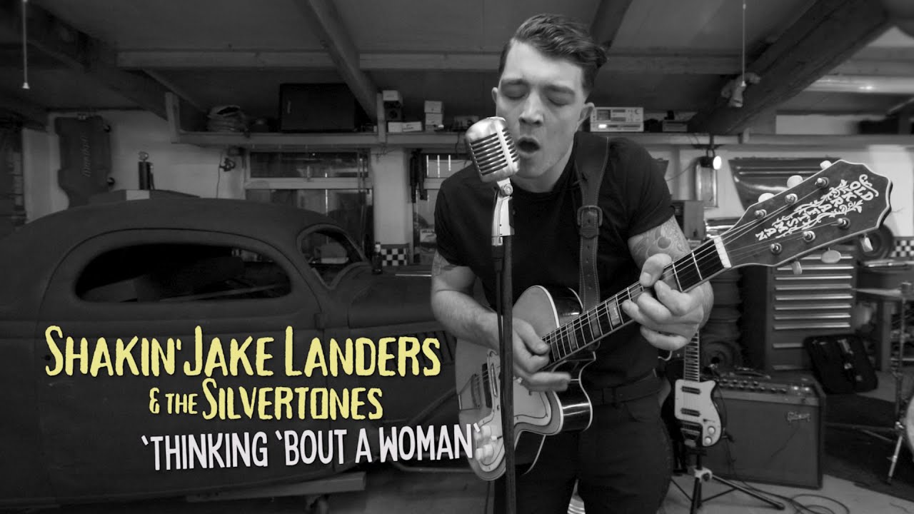 'Thinking 'Bout A Woman' SHAKIN' JAKE LANDERS & the SILVERTONES (session) BOPFLIX