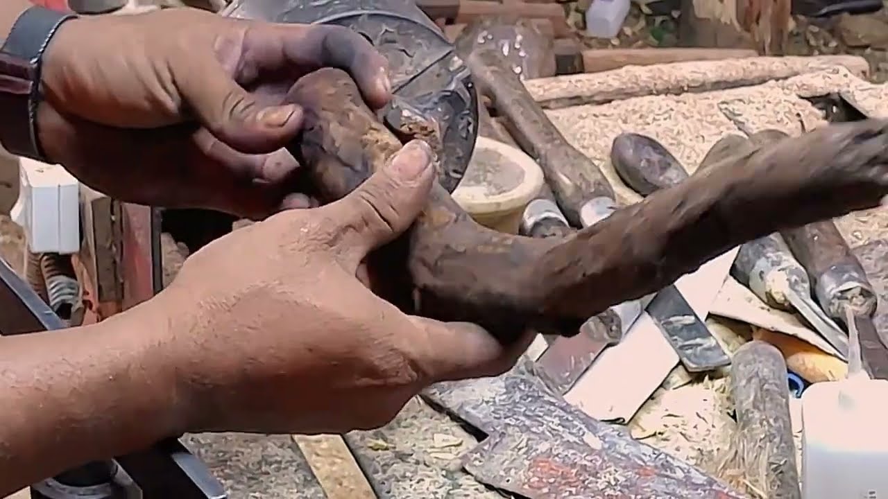 Rooted in Craft: Transforming Ancient Roots on the Lathe