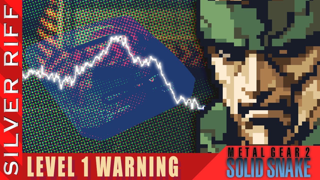 Metal Gear 2: Solid Snake - Level 1 Warning [Genesis/Mega Drive Cover]