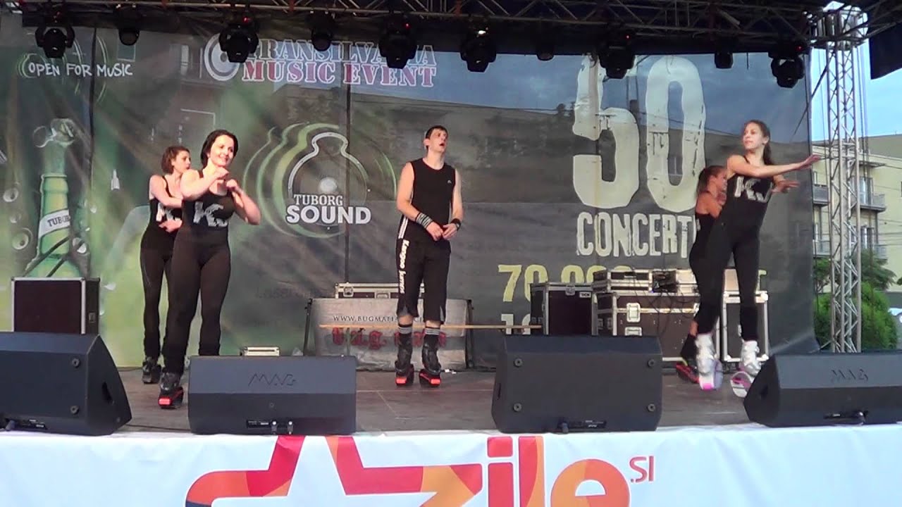 KangooClub Cluj Napoca - demonstratie la Transilvania Music Event 2012