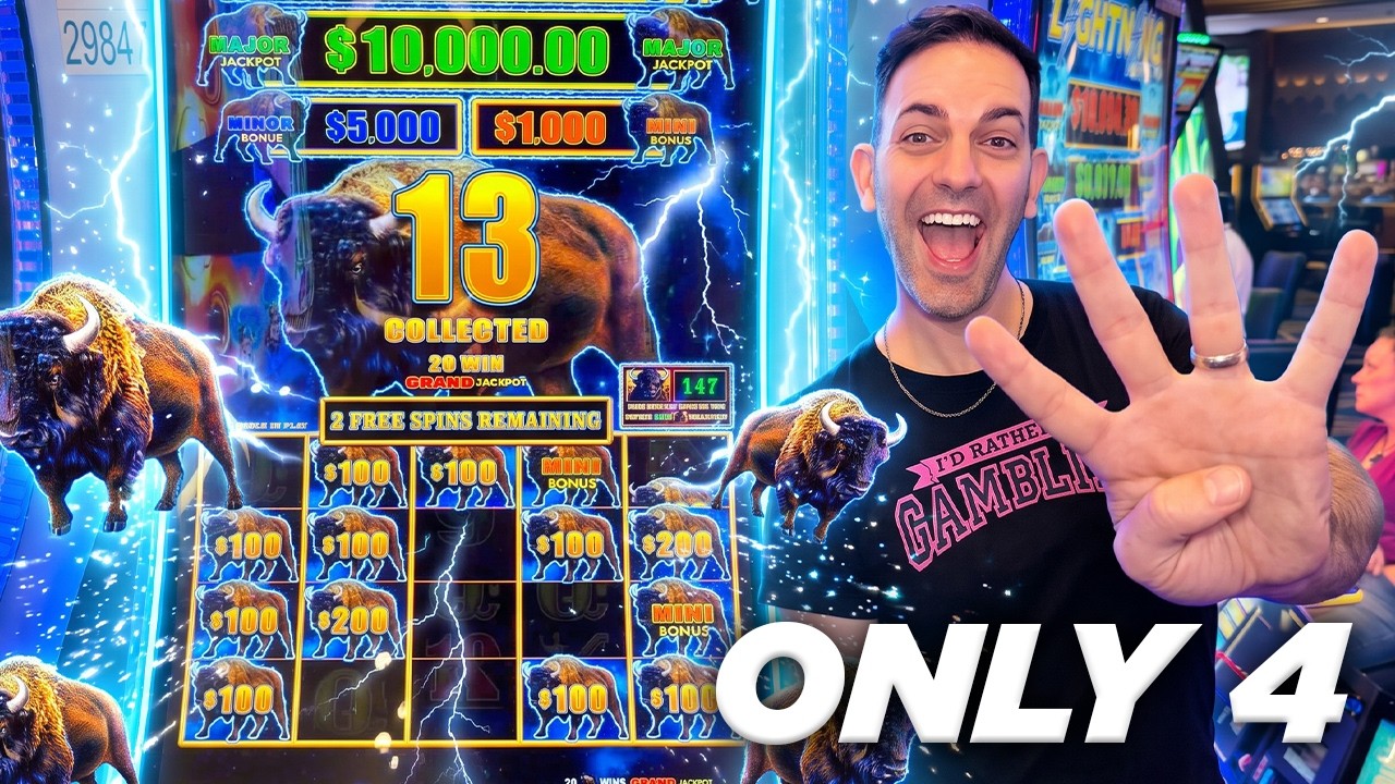 It Only Takes FOUR Spins to WIN!
