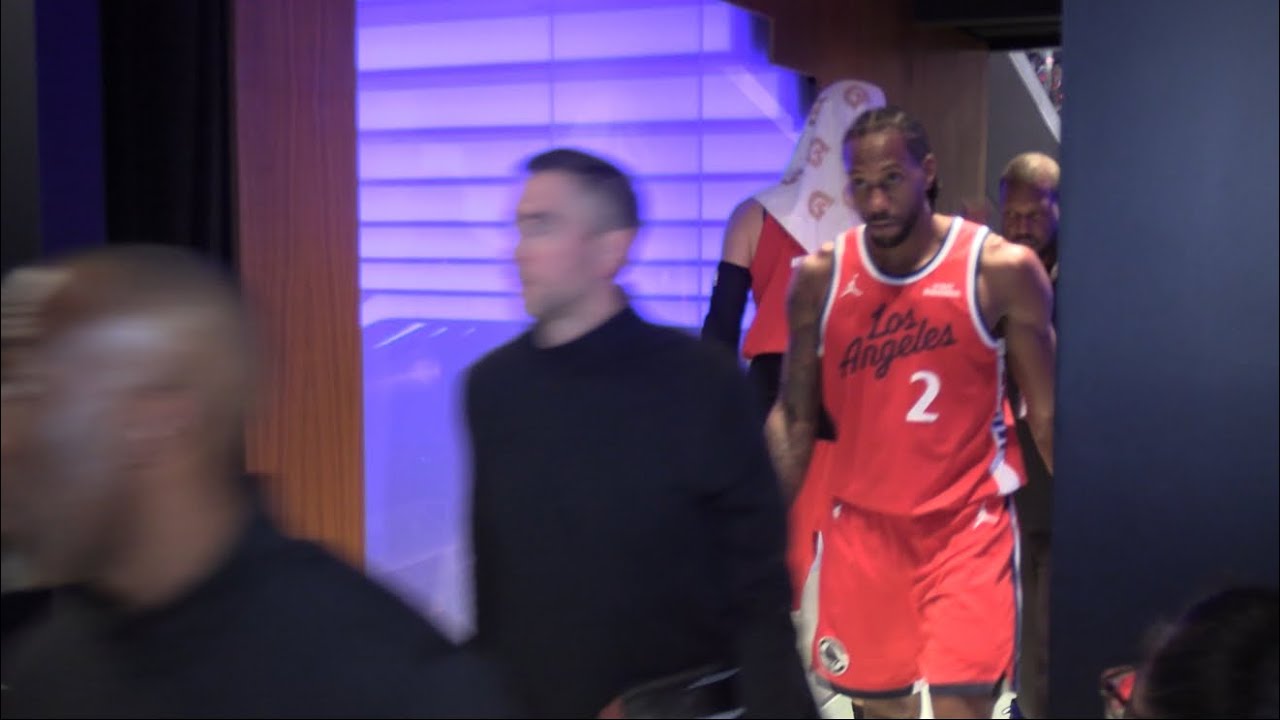 Kawhi & James Harden Immediately After Beating Luka & LeBron Clippers 112 Lakers 104.