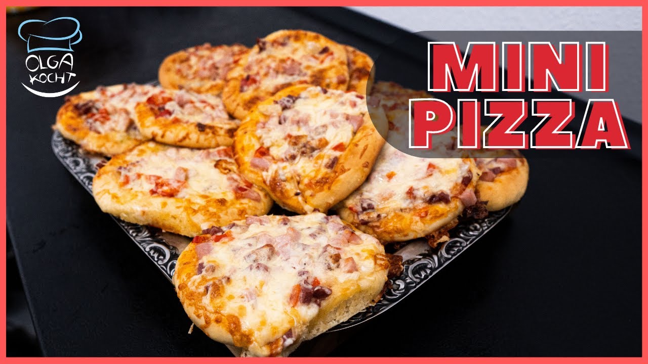 Легкий рецепт МИНИ-ПИЦЦЫ 🍕 Идеально для вечеринок | Рецепт с вкусной начинкой 