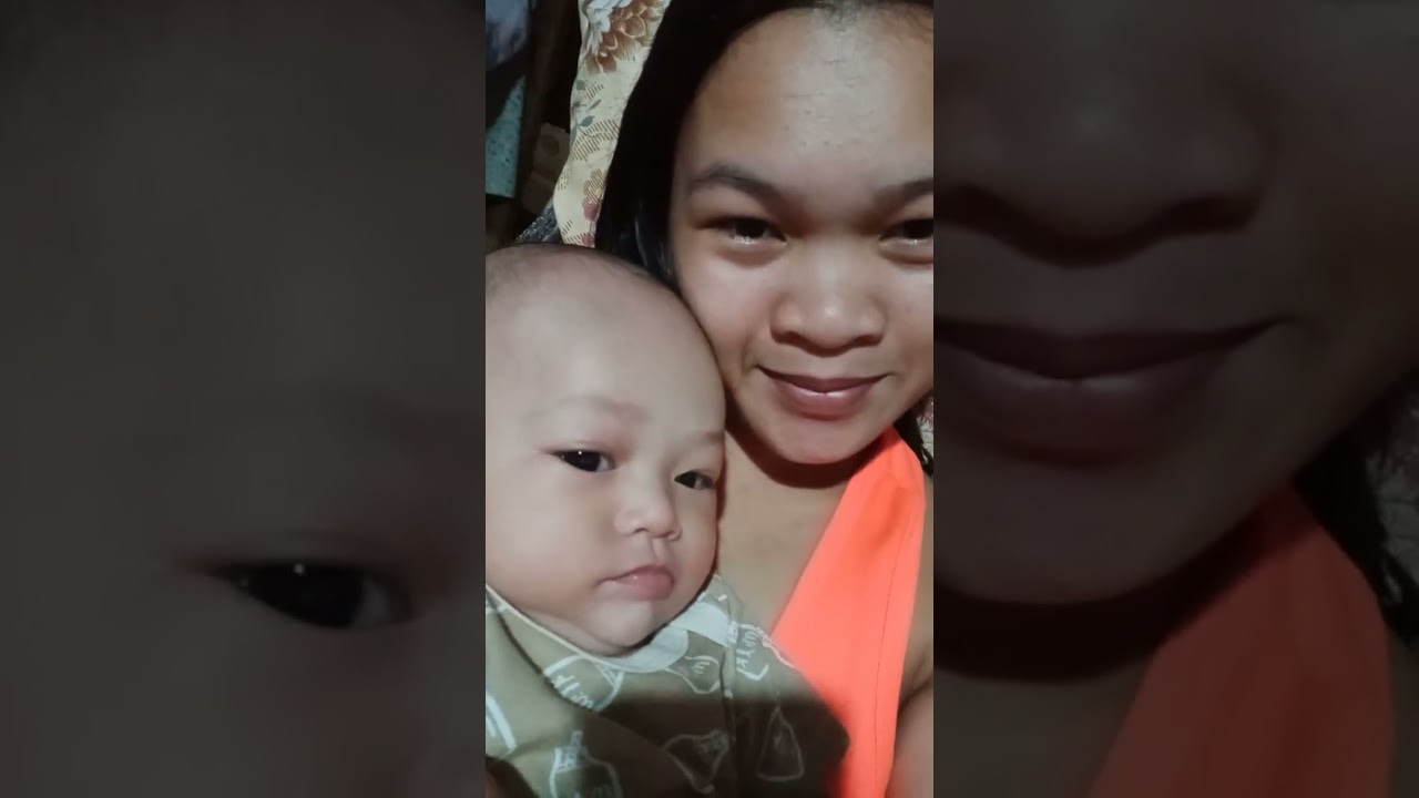 My 3 months old baby new skill🥰❣️
