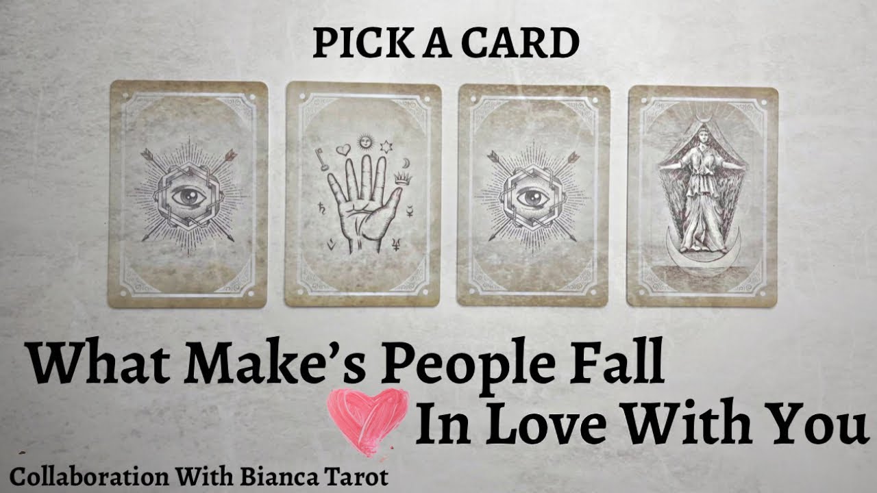 PICK A CARD 🔮 What Make’s People Fall In Love With You 😍 Collaboration With @biancatarot2777 ❤️