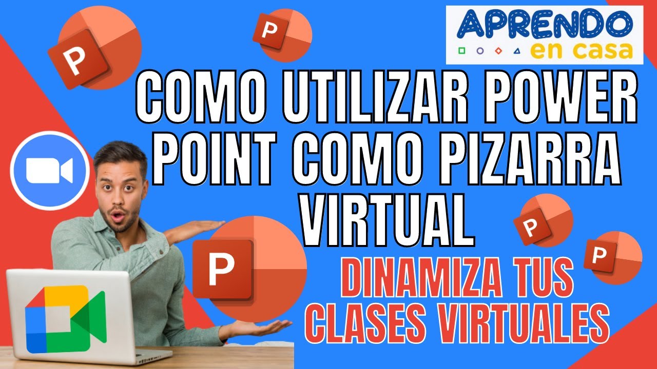 COMO UTILIZAR POWER POINT/COMO PIZARRA DINAMICA PARA TUS CLASES ONLINE//SUPER FACIL//APRENDO EN CASA
