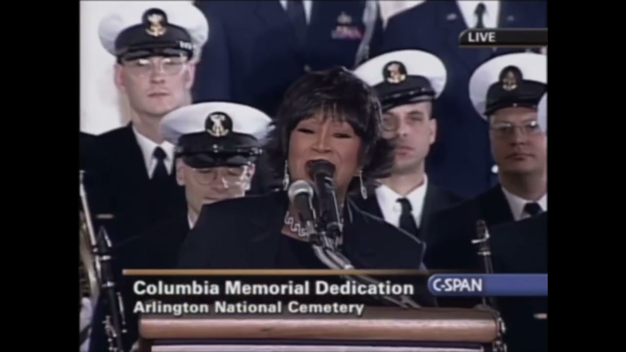 Patti Labelle - Way Up There (live at the 2004 Space Shuttle Columbia Memorial)