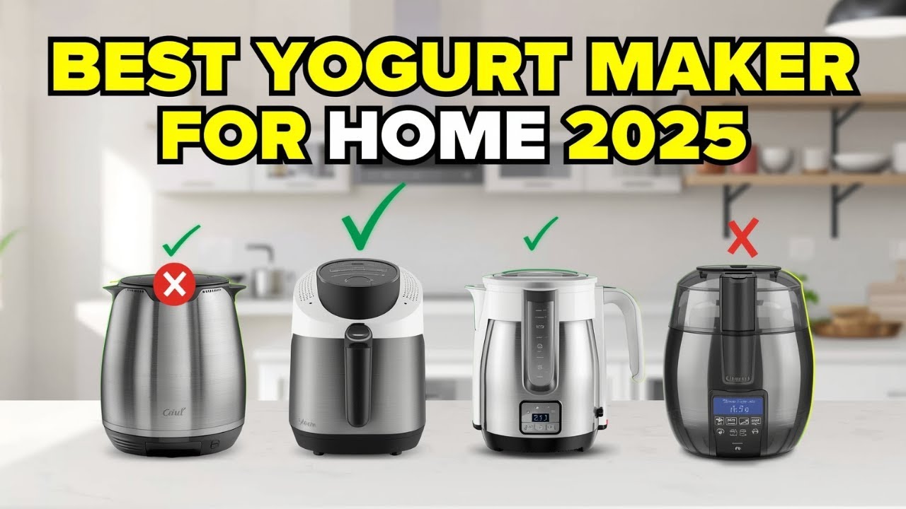 Best Yogurt Maker for Home 🥛 | Top 5 Yogurt Machines in 2025