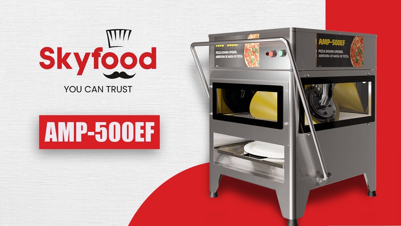 Meet the AMP-500EF Pizza Dough Spinner by Skyfood Equipment! 🍕