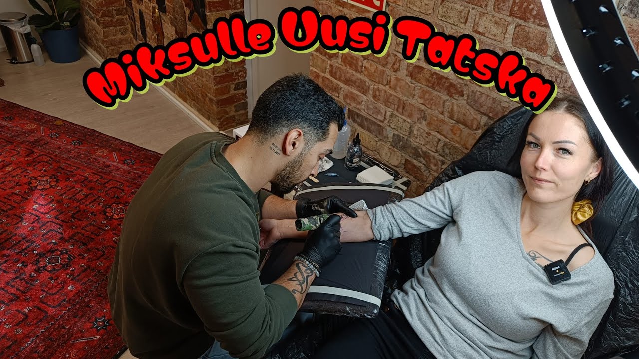 Miksu otti uuden tatuoinnin Turussa!