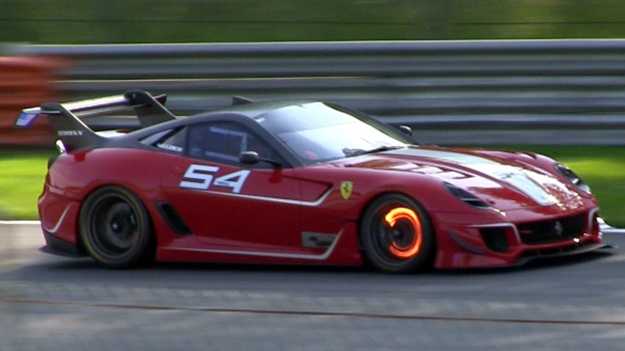 2012 Ferrari 599XX Evoluzione PURE SOUND & Glowing Brakes