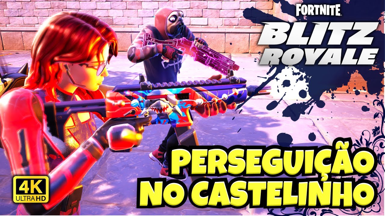 👻 Caçada no Castelinho 🏰 - Fortnite Blitz Pai & Filho 🖥 PC & 🎮Xbox - 4K