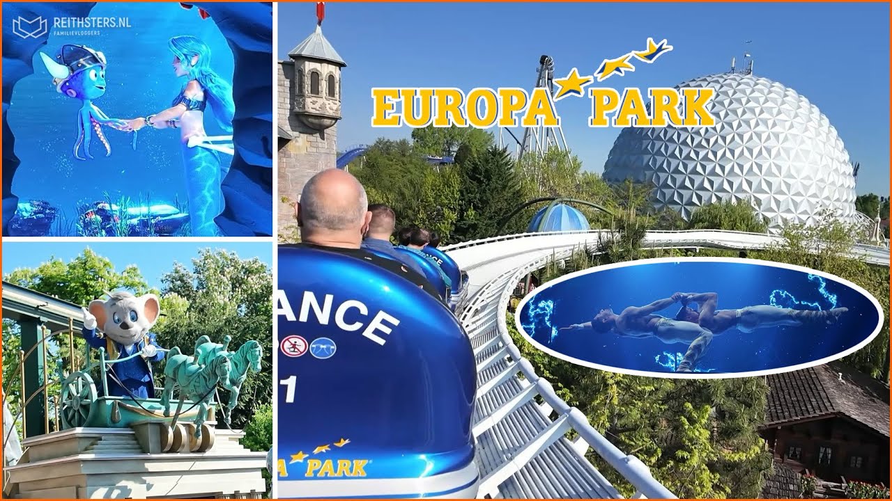 NOG MEER ATTRACTIES EN SHOWS BEKIJKEN IN EUROPAPARK - DAG 2/2 - VLOG #682