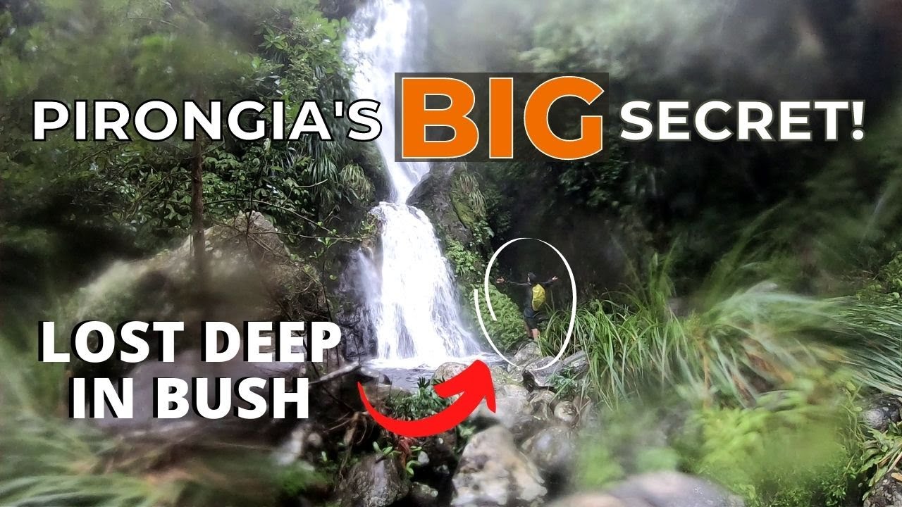 Pirongia's Secret Waterfall - Solo Hike in Rain