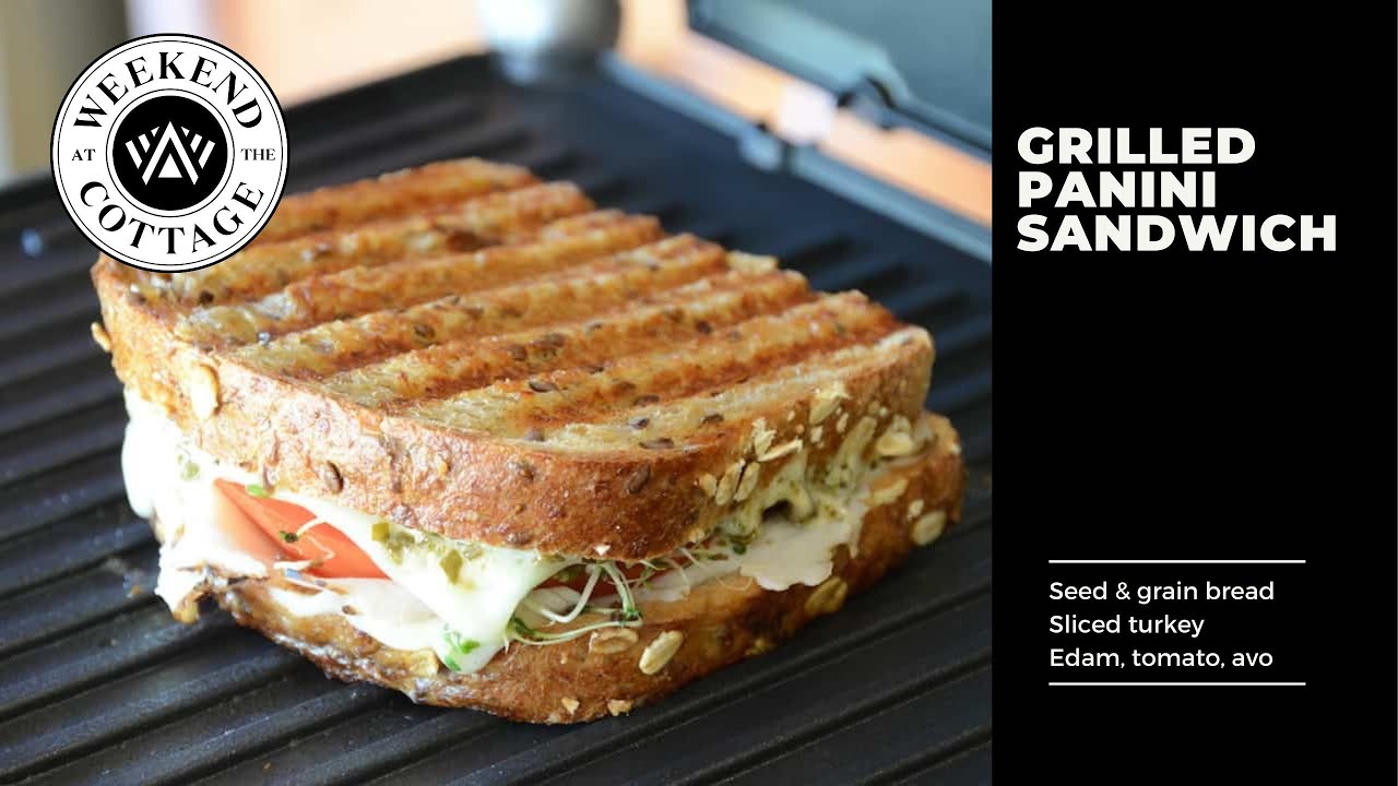 Сэндвич-панини на гриле