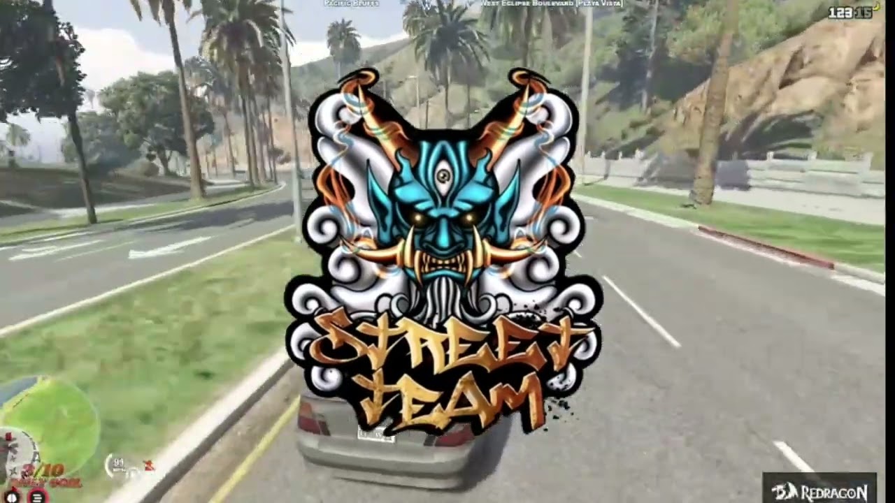 STREET TEAM con la poli NOPIXEL ESP GTAV ROLEPLAY