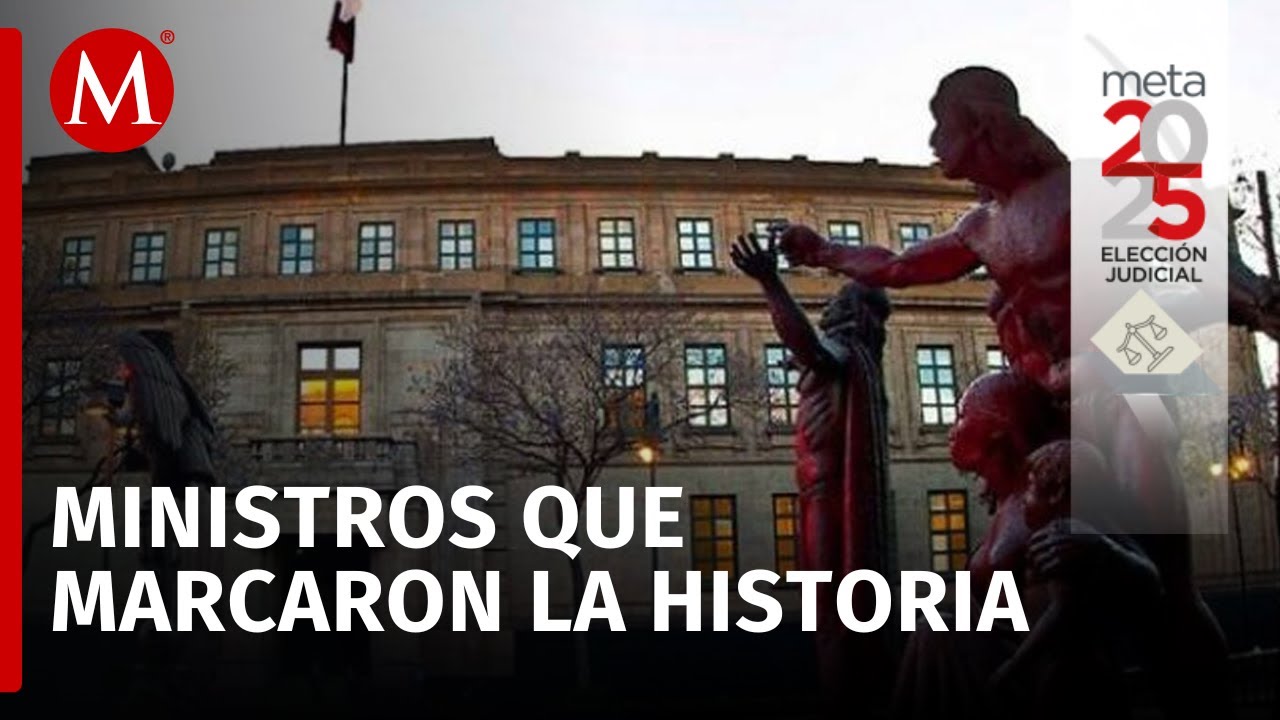 Personajes que dejaron huella en la Suprema Corte de México