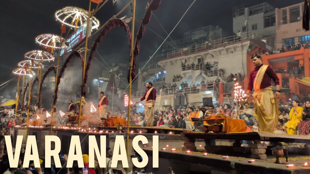 Shivratri special Ganga Aarti with original audio | Varanasi #shivratri #mahadev #varanasi #isha 