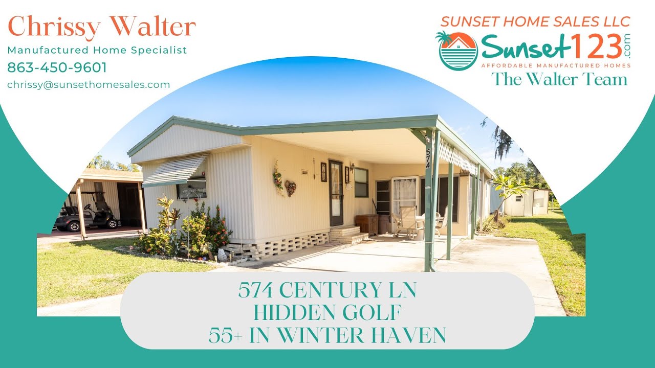 574 Century Lane, 55 plus Hidden Golf, Winter Haven