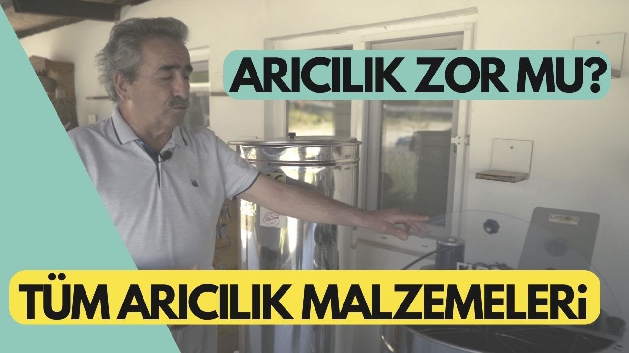 Arıcılık Malzemeleri | Neler Kullanıyoruz? | Arıcılık Çok da Zor Değil