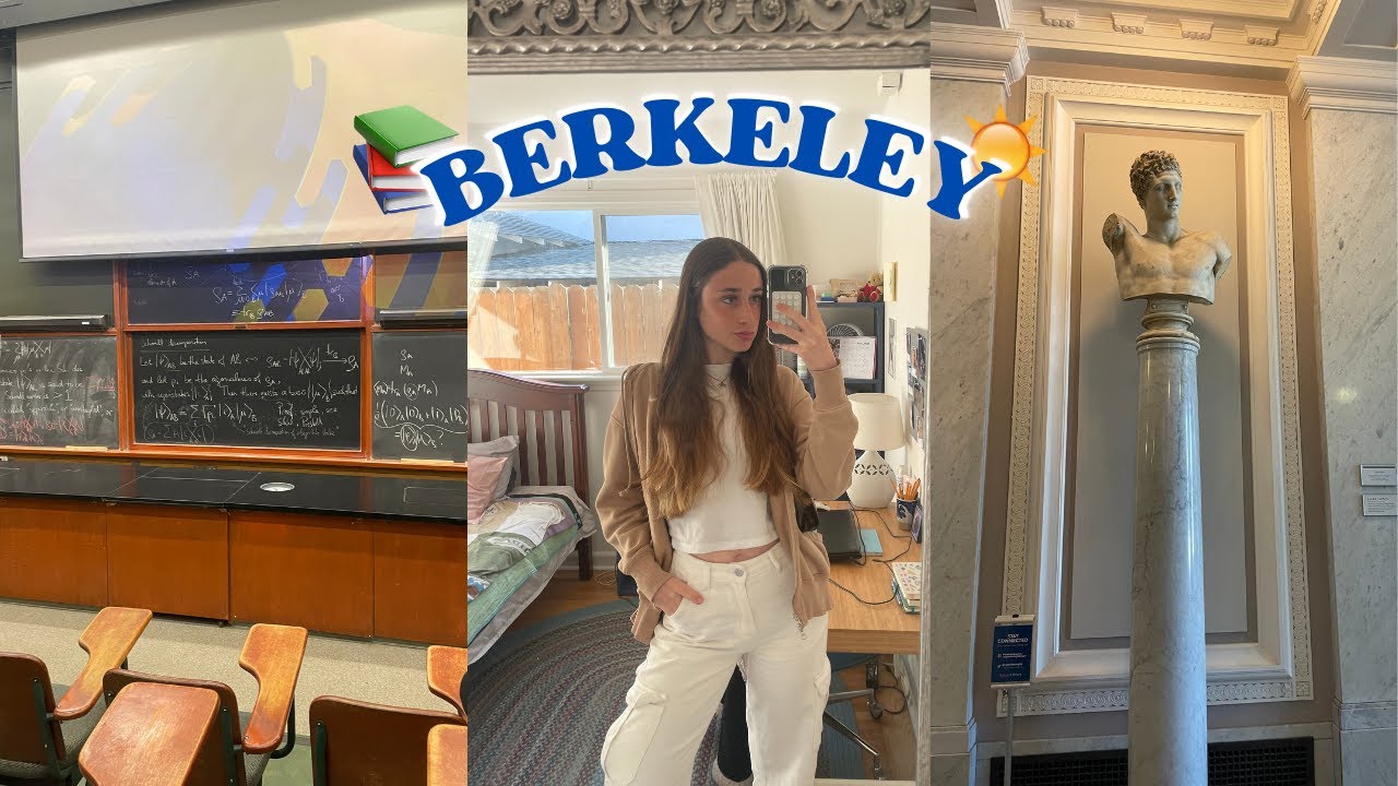 Un DÍA como ESTUDIANTE de INTERCAMBIO en CALIFORNIA, visitando BERKELEY, probando CRUMBL COOKIES ...