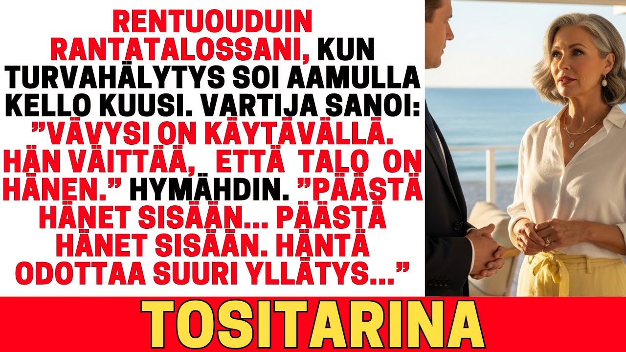 VÄVYNI YRITTI MURTAUTUA TALOONI — JA SE, MITÄ HÄN LÖYSI SISÄLTÄ, SAI HÄNET VAJENEMAAN.