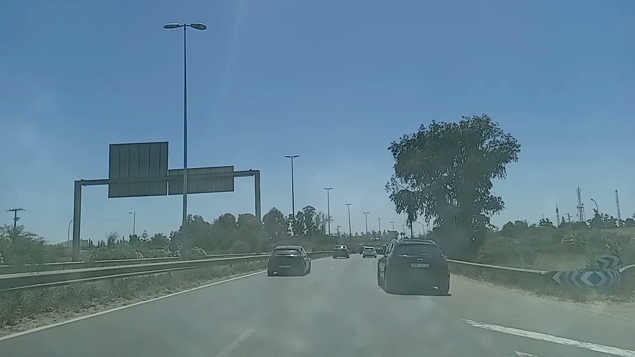 National Road No. 11 from Sidi Maarouf to Bouskoura