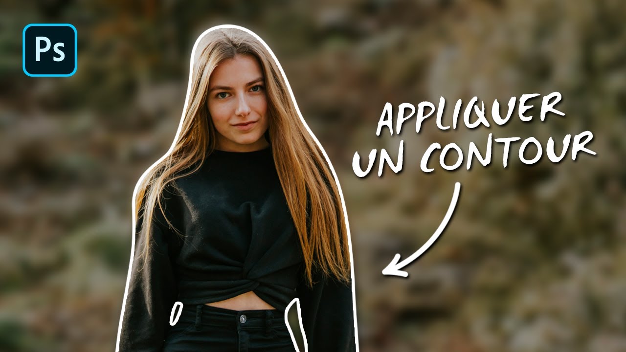 Tuto Photoshop : Appliquer un contour autour d'un modèle