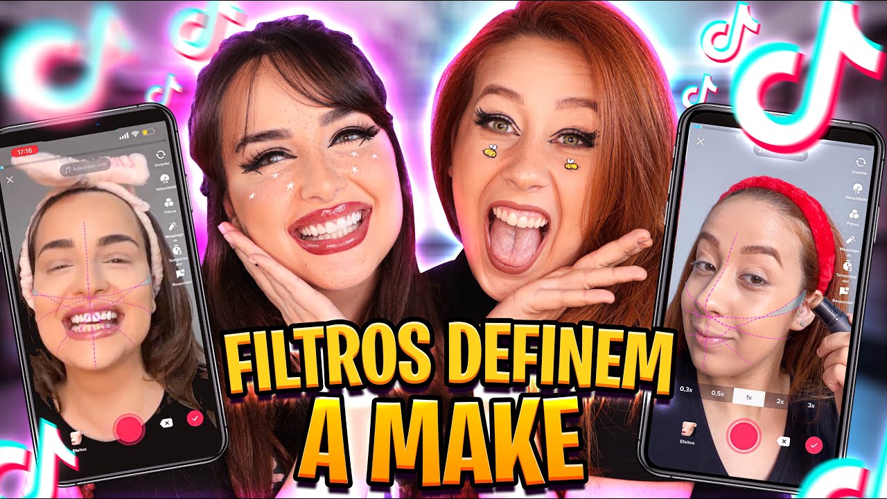 FILTROS DO TIKTOK DEFINEM A MAKE | FT. JESSICA CARDOSO