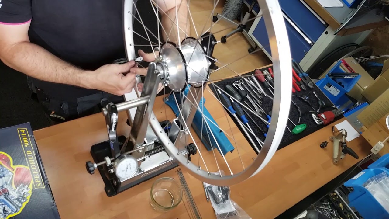 ROHLOFF SPEEDHUB 500 einspeichen