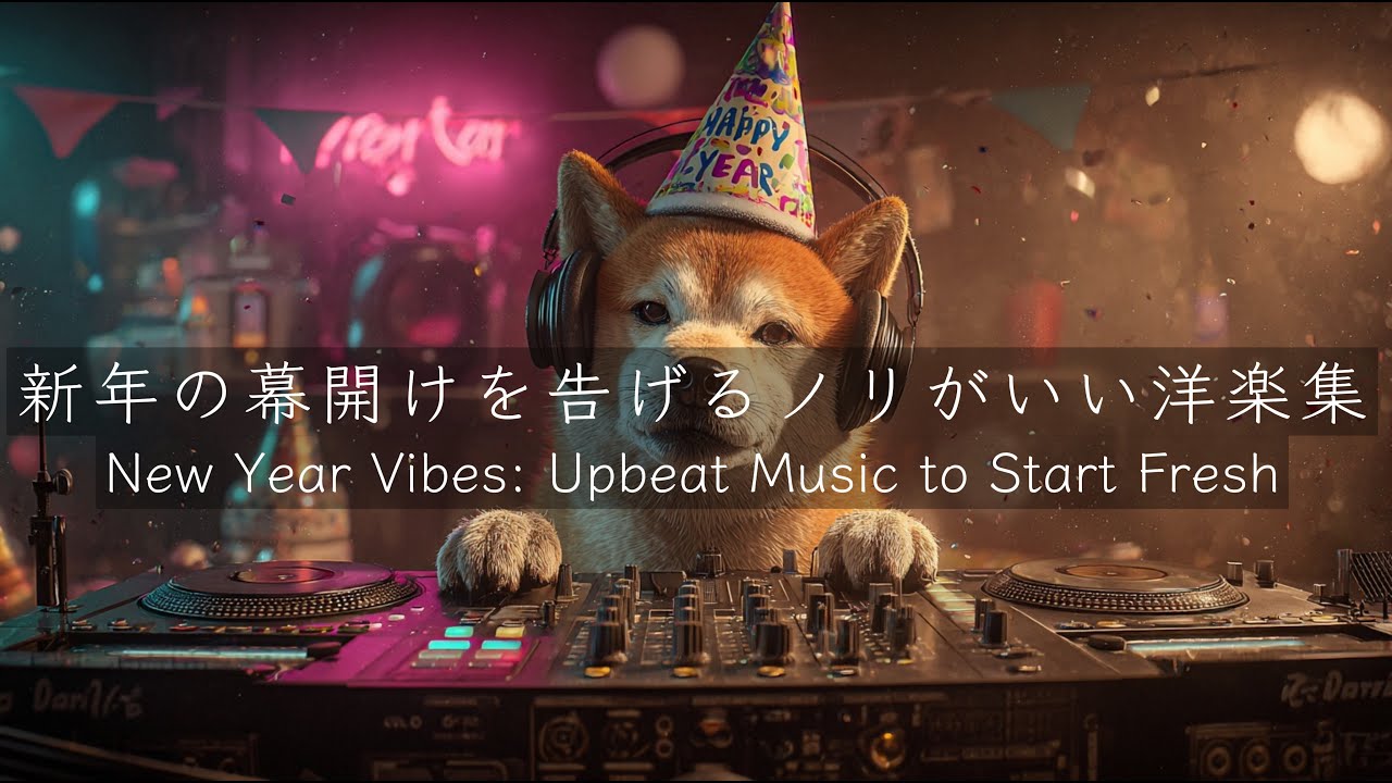 [洋楽Playlist] 新年の幕開けを告げるノリがいい洋楽集 | New Year Vibes: Upbeat Music to Start Fresh