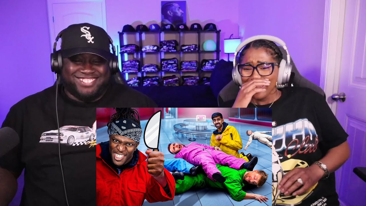 Kidd and Cee Reacts To SIDEMEN AMONG US IN REAL: LIFE KSI MASTERCLASS