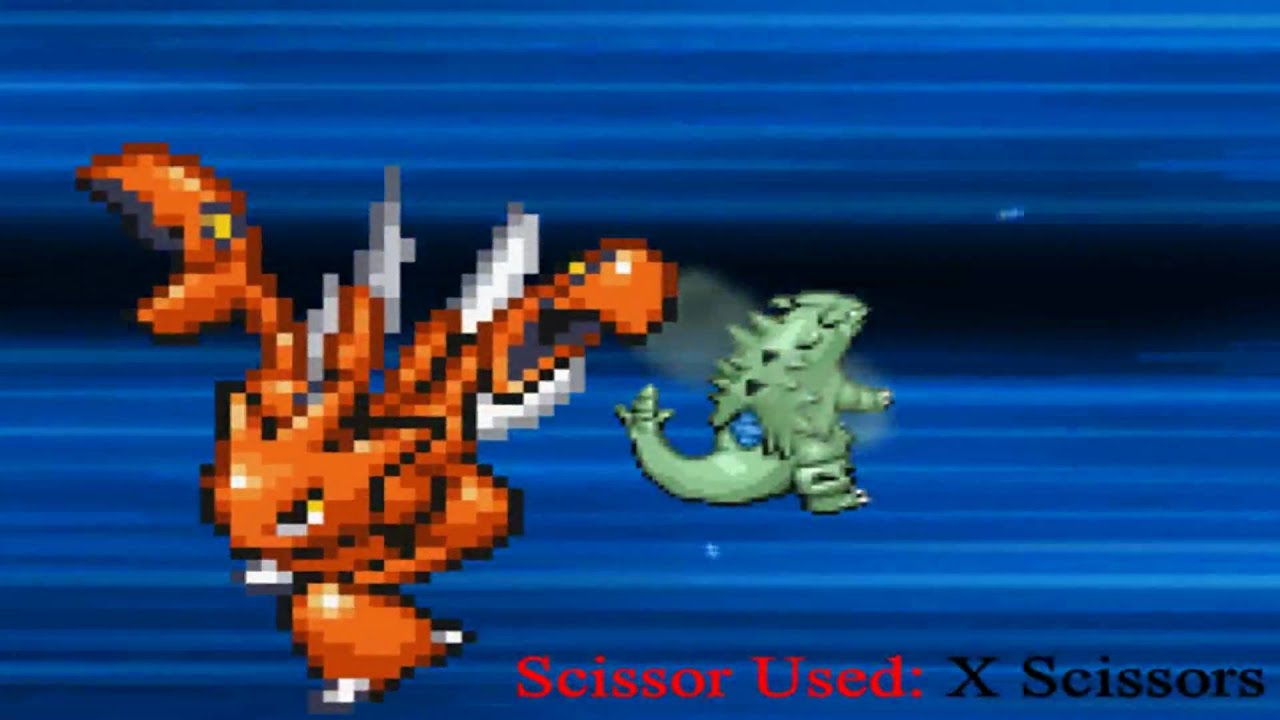 Scizor VS Tyranitar