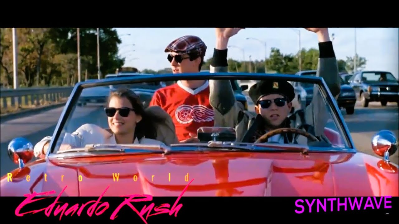 Eduardo Rush • Day off • Ferris Bueller's Day Off • Synthwave 80s •Tribute movies 80s • Retrowave