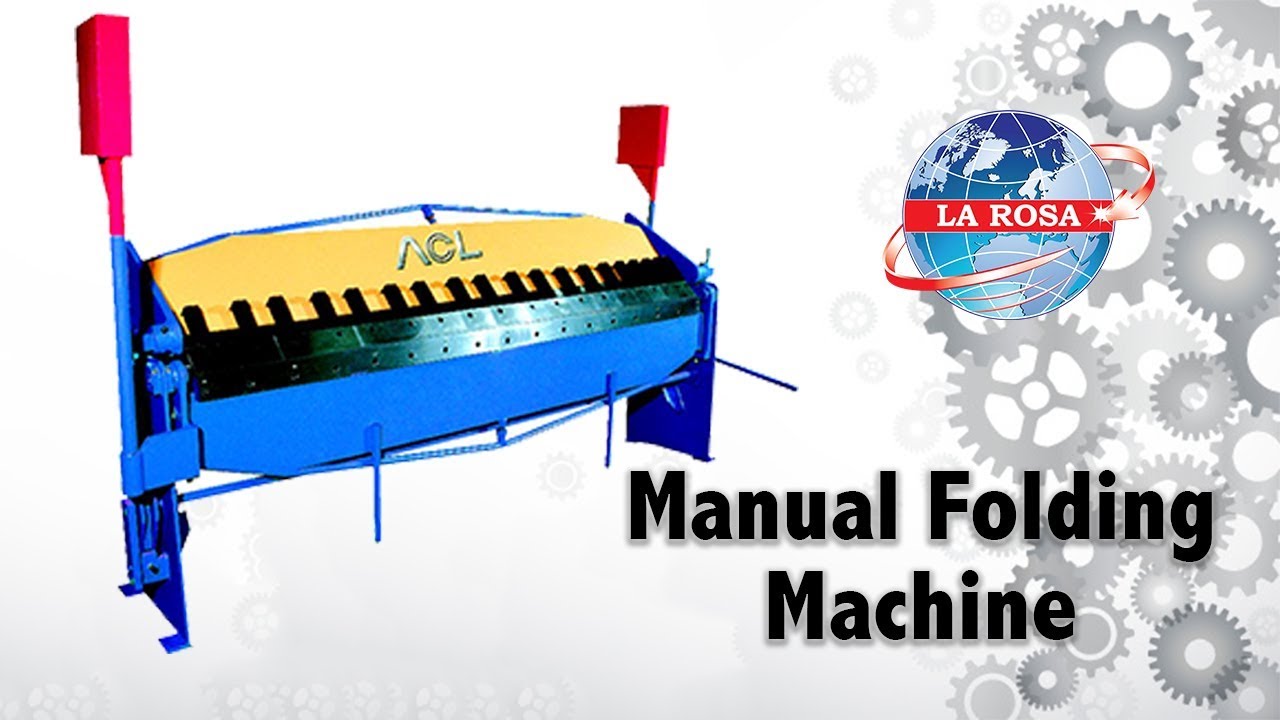 Manual Folding Machine (Box & Pan Brake)