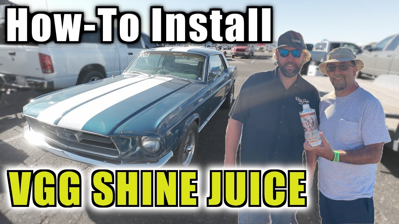 How to: Shine Juice Wipe-On Clear Coat Gloss from Vice Grip Garage