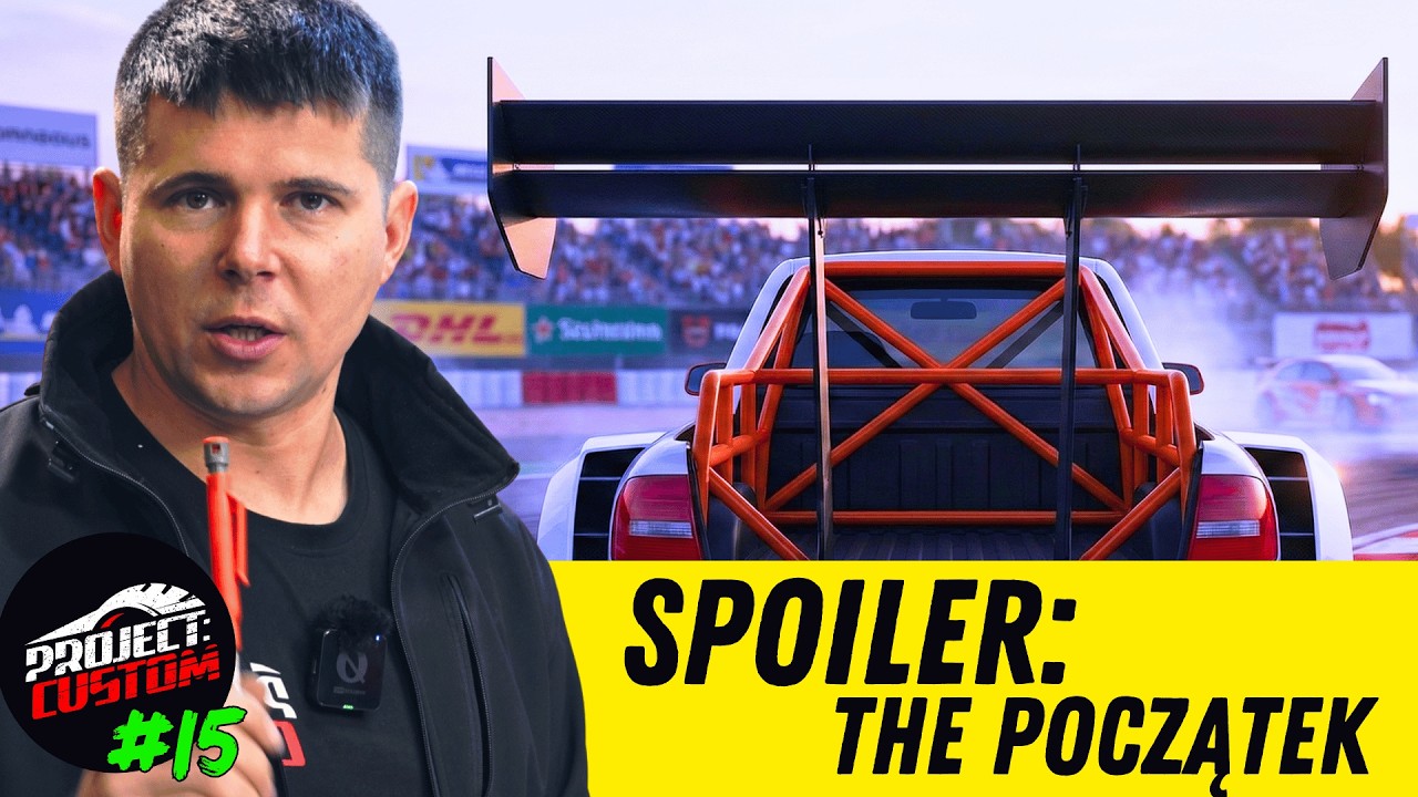 Czas na aerodynamikę w bolidzie | budujemy ogromne skrzydło z aluminium w stylu GT