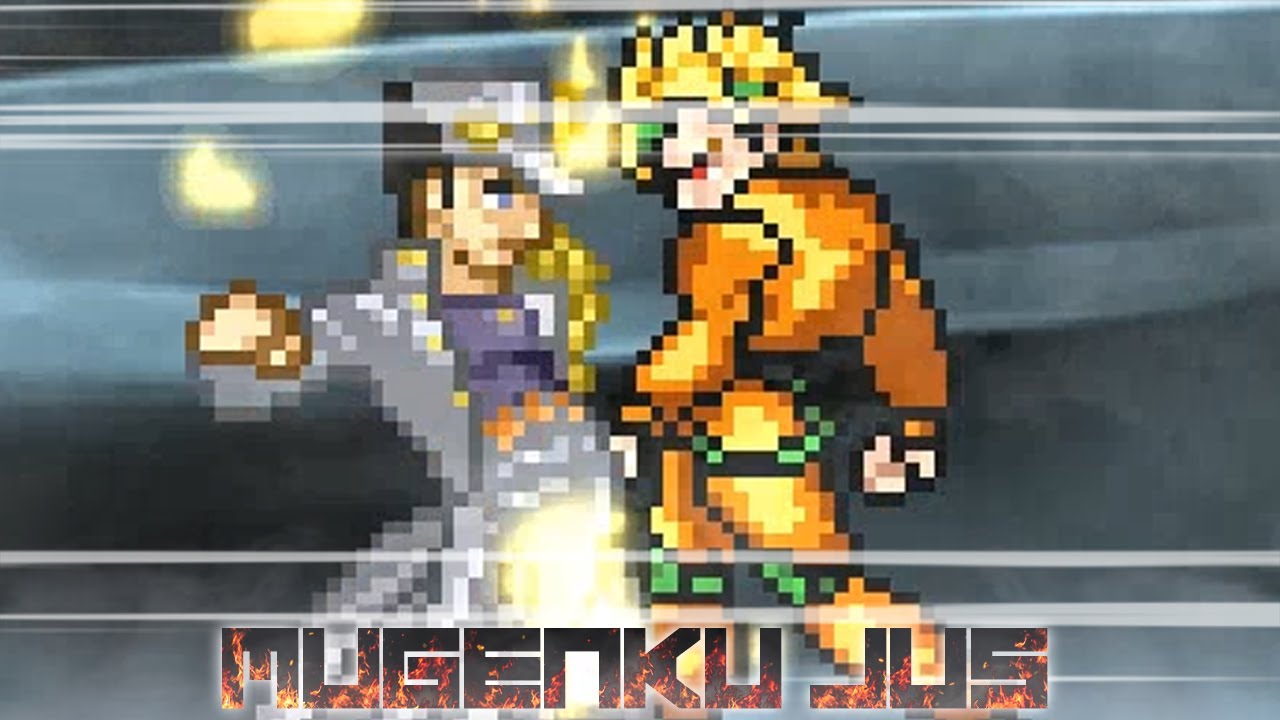 Jotaro DiU vs Dio Beta - Jojo's Bizarre Adventure MUGEN JUS