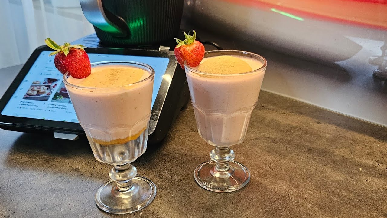 Łatwy i smaczny Truskawkowy deser z Thermomix #paulitawita