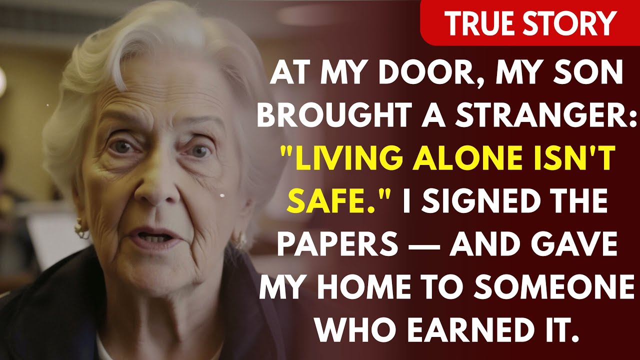 At My Door, My Son Brought A Stranger: 