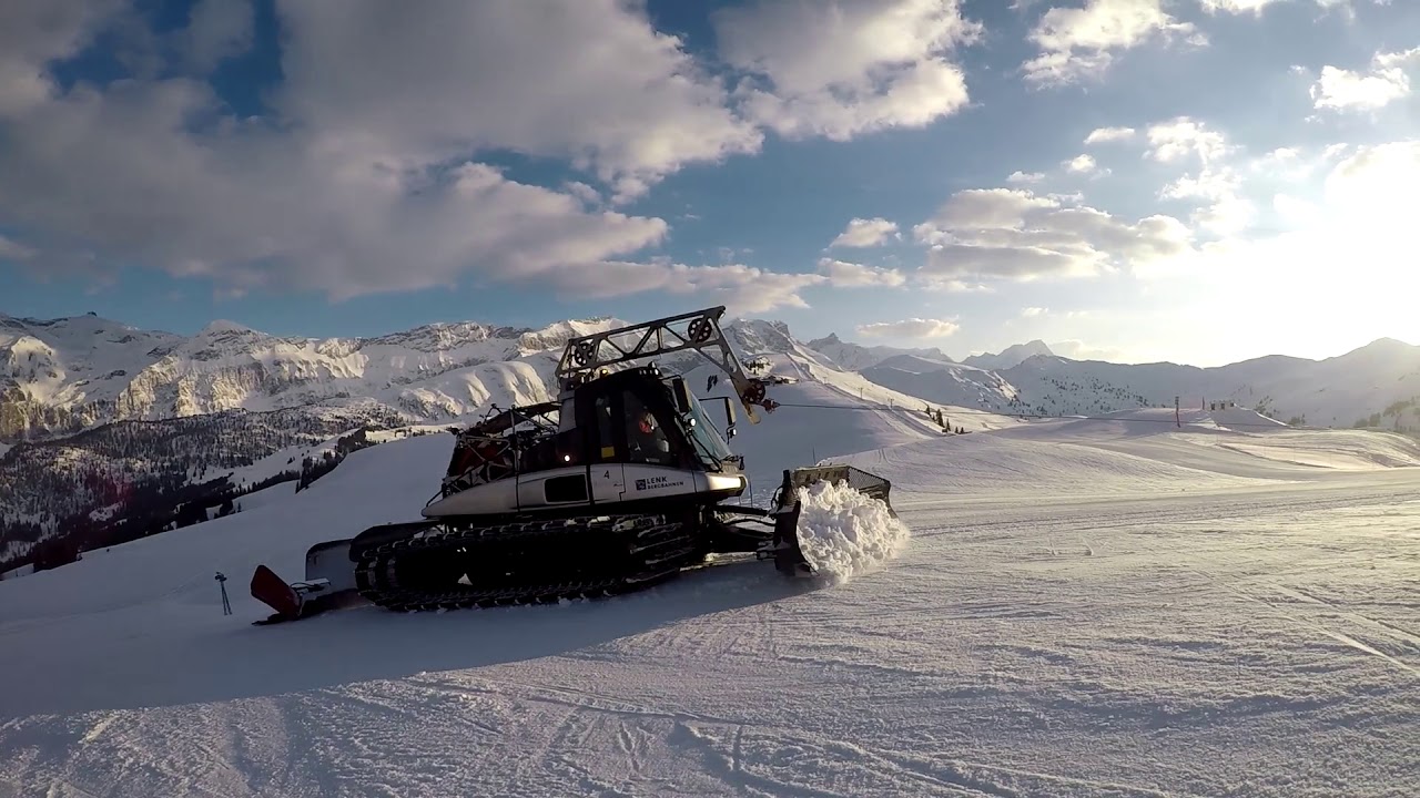 Pistenraupen Lenk Betelberg  Saison 17/18 Prinoth