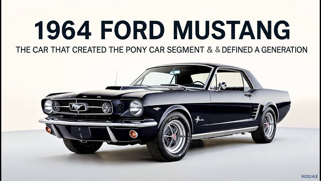 1964 | Ford Mustang | Автомобиль, породивший целое движение