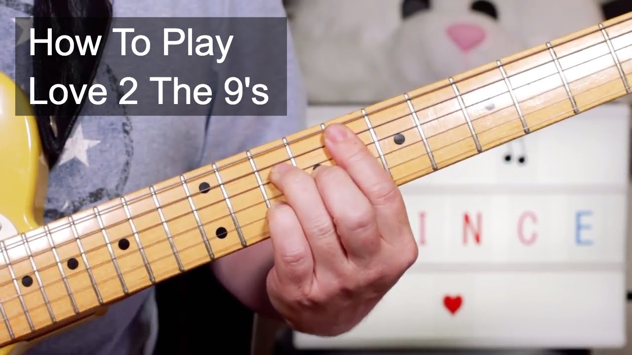 'Love 2 The 9's' Prince Guitar Lesson