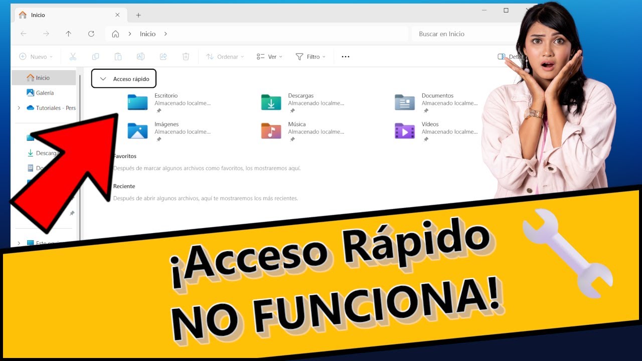 Cómo REPARAR ACCESO RÁPIDO en WINDOWS 11 en minutos