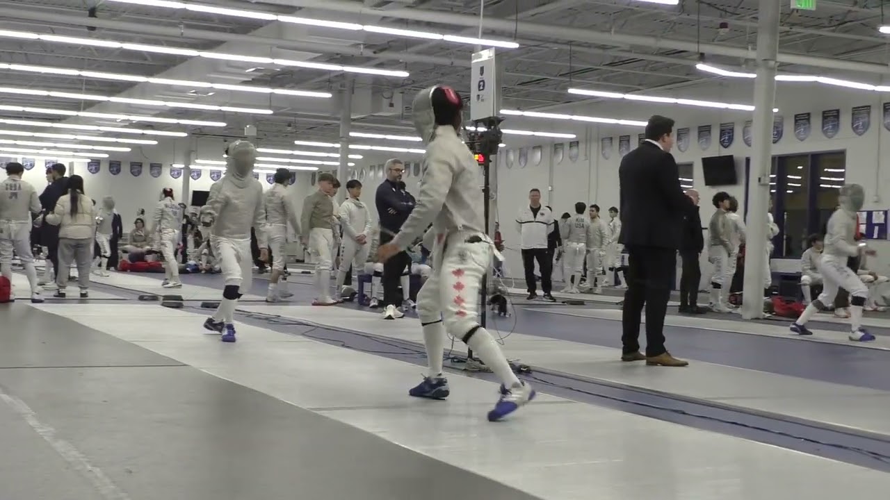 Boston World Cup 2025 JMS - L128 - Elijah Kim USA v Ryan Cho CAN