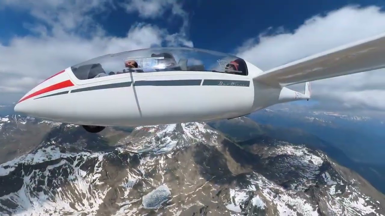 Bernina Pass Glider Flight with Marco Stefanon | St Moritz Engadin Alps