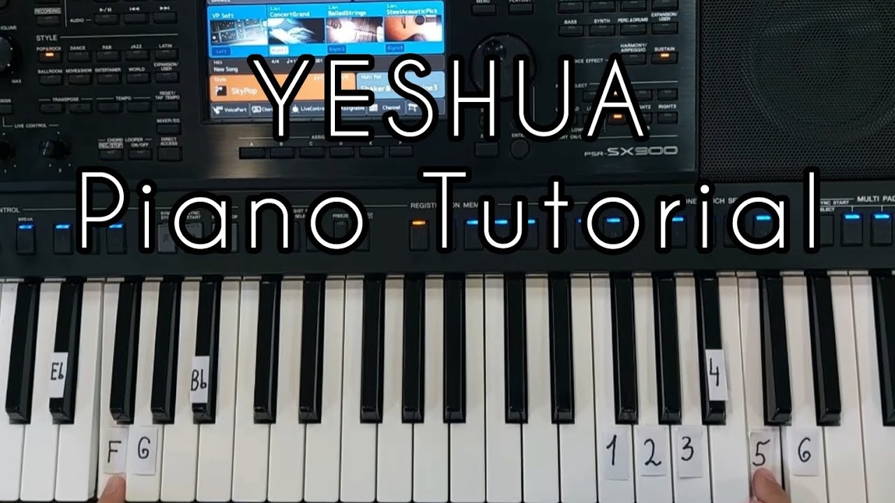 YESHUA | Piano Tutorial